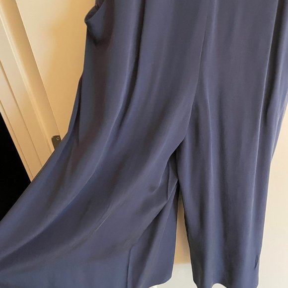 Milly Silk Strapless Cropped Jumpsuit - Picture 4 of 8